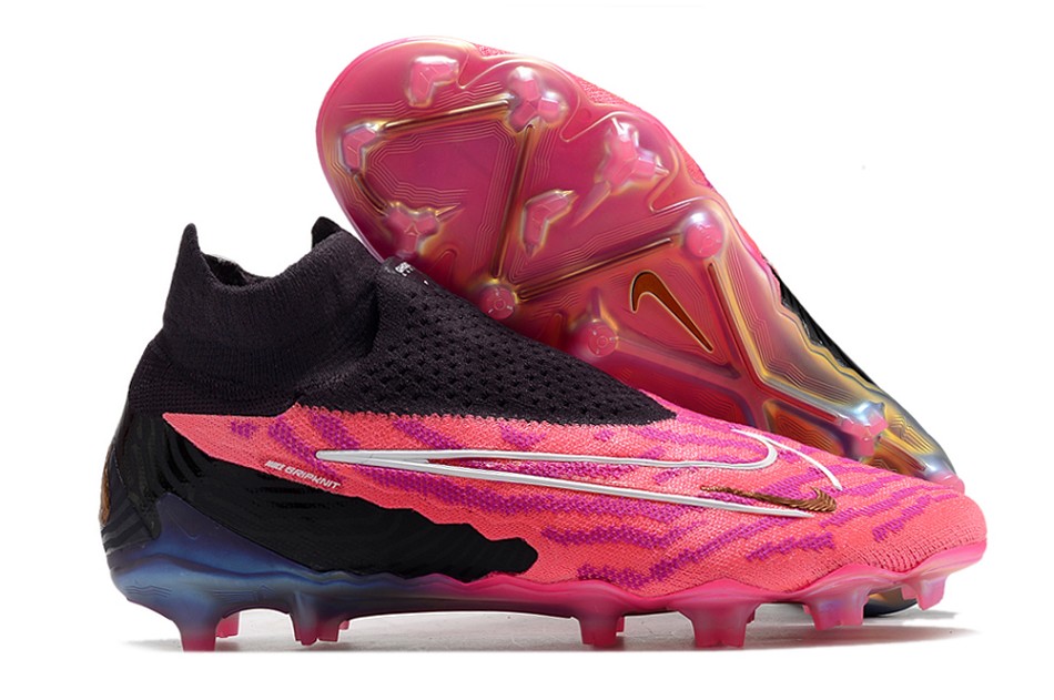 Nike Phantom GX Elite DF Link FG - rose noir